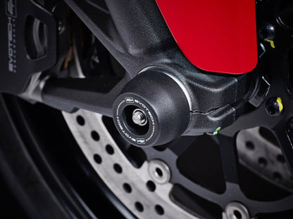 Vooras en Paddockstand Bobbins Slider Kit Evotech - Ducati Scrambler Nightshift (2026+)