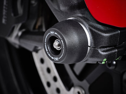 Vooras en Paddockstand Bobbins Slider Kit Evotech - Ducati Scrambler Nightshift (2026+)