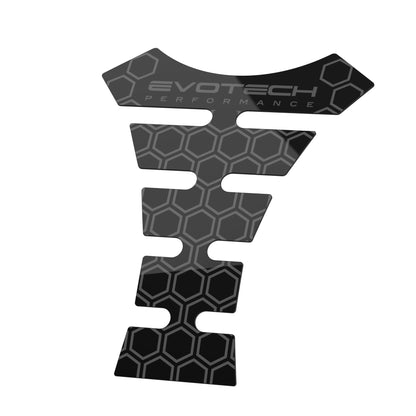Evotech Performance Tankpad – Bescherming voor de benzinetank - Dark Grey Hexagon Pattern