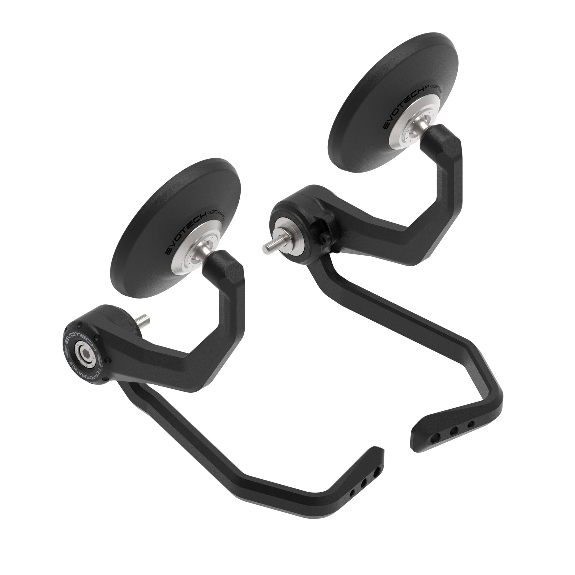 Evotech Bar End Spiegels incl. Remhendel en Koppelingshendel Beschermer Kit - Husqvarna Svartpilen 200 (2020+)