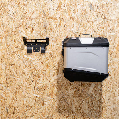 Evotech Aluminium Side Pannier Wall Mounting Brackets - Ducati Multistrada V4 S Sport (2021 - 2024)