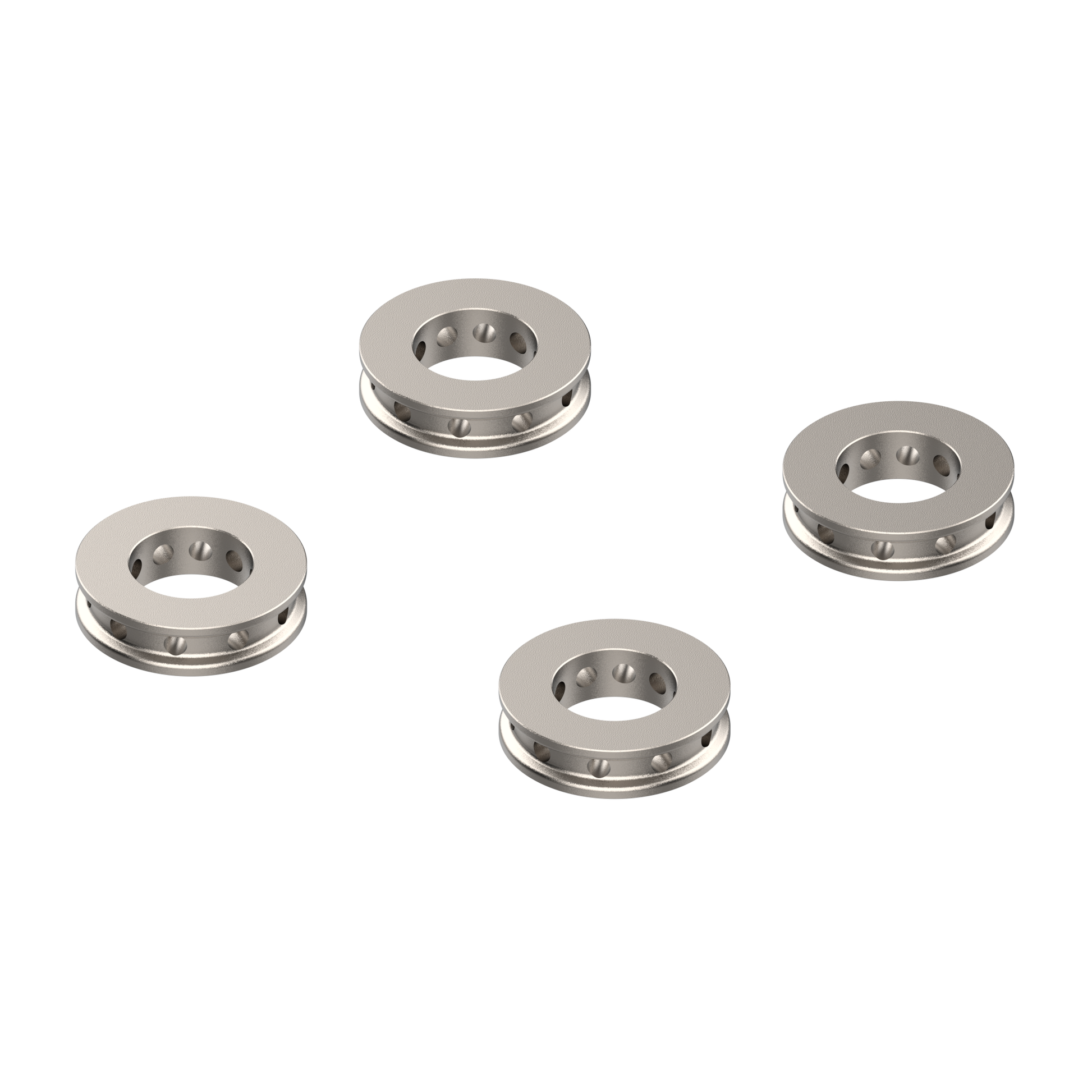 Evotech Ducati Panigale V2 Bayliss 1st Champion 20th Anniversary Titanium Remklauw Spacers (2022 - 2024)