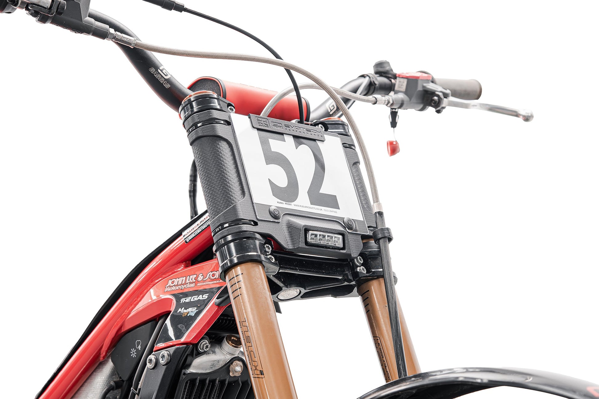 Evotech Number Board - Gas Gas TXT Racing 125 (2023+)