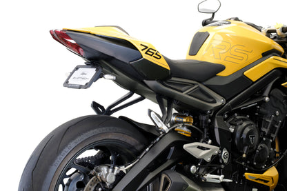 Verstelbare kentekenplaathouder incl. knipperlichten Evotech - Triumph Street Triple 765 RX (2026)