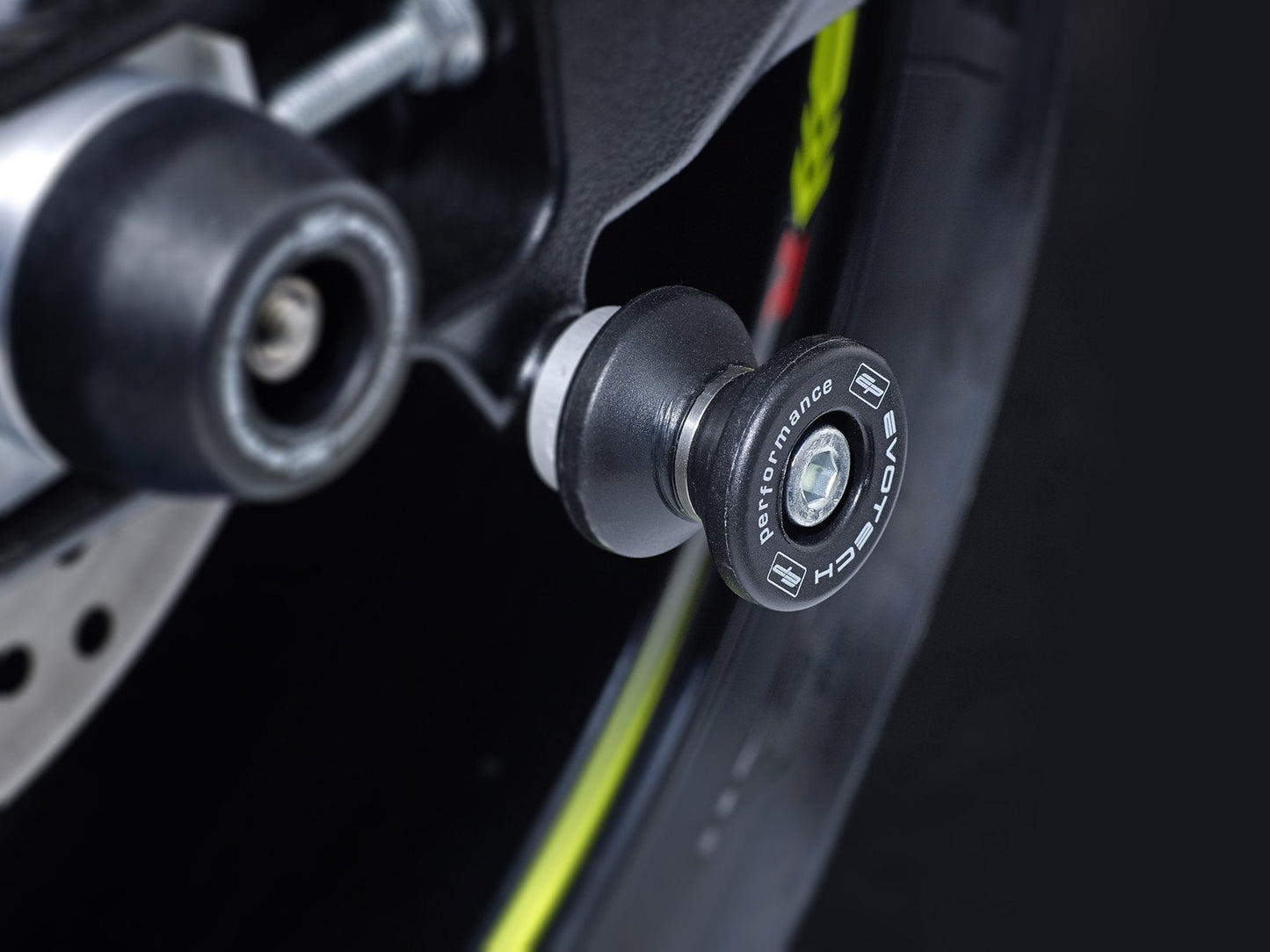 Evotech Paddock Stand Bobbins - Suzuki GSX-R1000 (2017-2022)