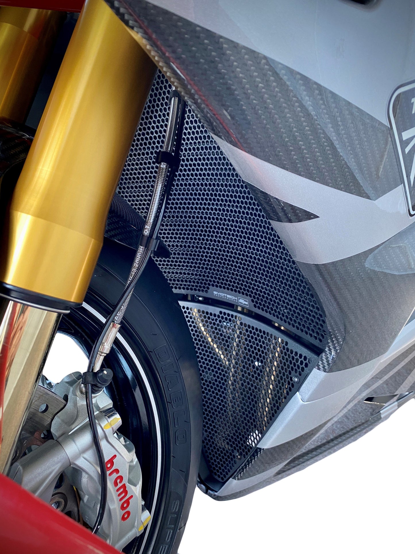 Evotech Radiatorcover - Triumph Daytona Moto2 765 (2020 - 2021)