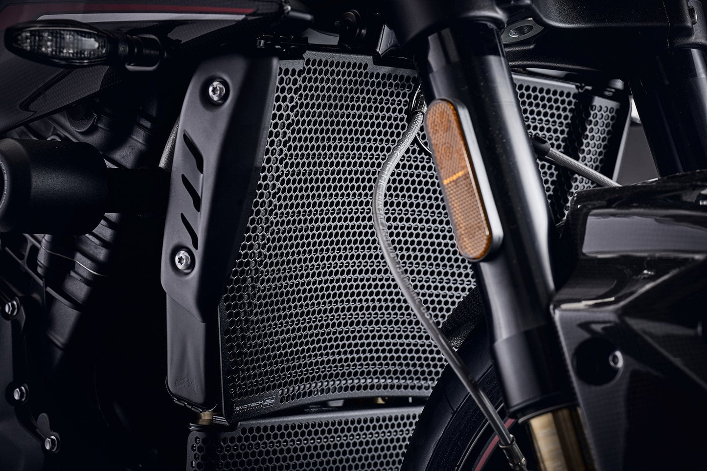 Evotech Radiatorcover & Oliekoeler Beschermer Set - Triumph Speed Triple S (2018 - 2020)