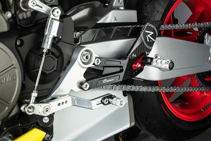 Verstelbare remschakelset met vaste voetsteunen Aprilia RS 660 2020-2024