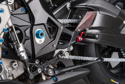 Einstellbarer Bremsverbindungssatz R (Special Edition) mit faltbaren Fußstützen BMW S1000RR 2015-2018