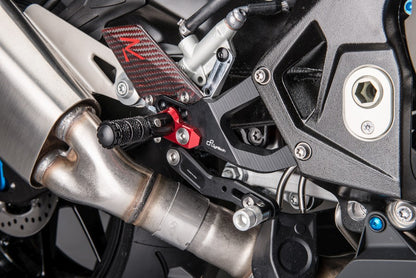Einstellbarer Bremsverbindungssatz R (Special Edition) mit faltbaren Fußstützen BMW S1000RR 2015-2018