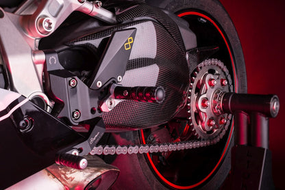 Conjunto de interruptor de freno ajustable R (edición especial) con reposapiés plegables y patrón de cambio estándar Ducati Panigale V2 Bayliss 1er Campeón 20 aniversario 2022-2024