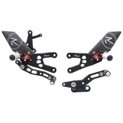 Einstellbarer Bremsverbindungssatz R (Special Edition) mit faltbaren Fußstützen Honda CBR600RR 2007-2016