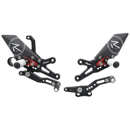 Einstellbarer Bremsverbindungssatz R (Special Edition) mit faltbaren Fußstützen Honda CBR1000RR 2008-2019