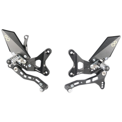 Justerbar bromslänk uppsättning med fasta fotstöd Kawasaki ZX-10R 2011-2015