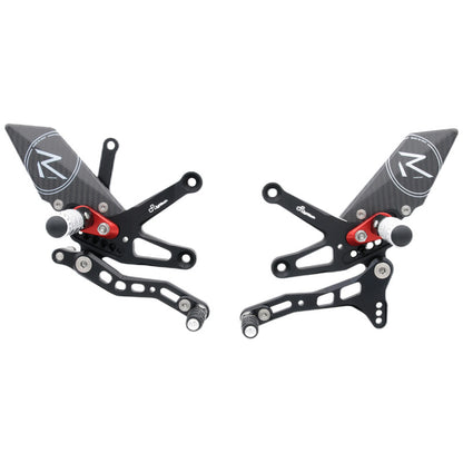Justerbar bromslänkuppsättning R (specialutgåva) med fällbara fotstöd Kawasaki ZX-10R 2016-2020