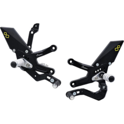 Einstellbarer Bremsschalter mit faltbaren Fußstützen und Standardschalter Muster Kawasaki Ninja ZX-10R Leistung 2021+