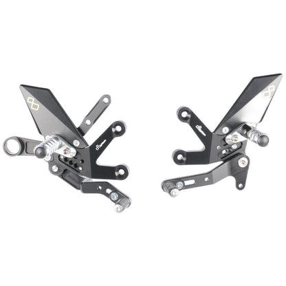 Enlace de freno ajustable Conjunto con reposapiés plegables Suzuki GSX-S 1000 GT 2022+