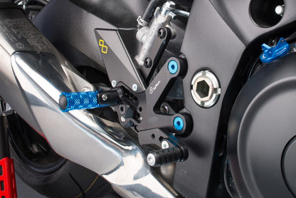 Enlace de freno ajustable Conjunto con reposapiés plegables Suzuki GSX-S 1000 GT 2022+