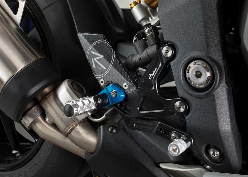 Verstelbare remschakelset met vaste voetsteunen Triumph Speed Triple 1200 RX 2021+
