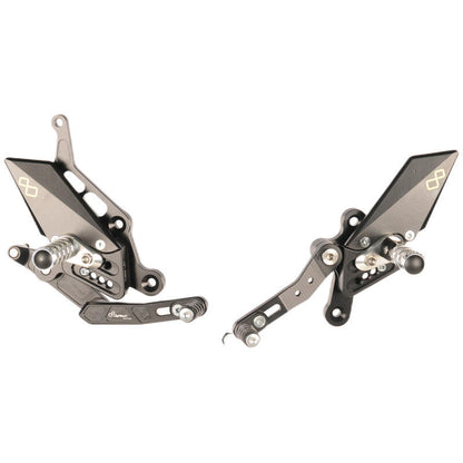 Enlace de freno ajustable Conjunto con reposes fijos Yamaha Tracer 7 GT 2020-2023