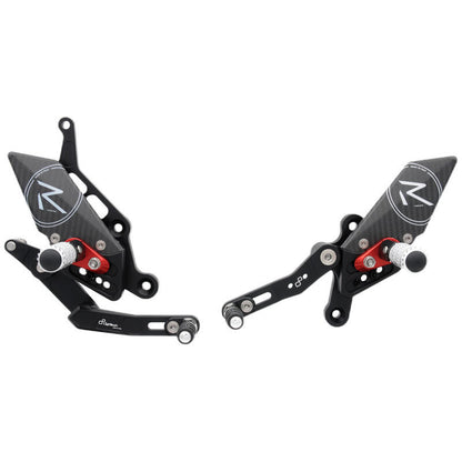 Conjunto de enlace de freno ajustable R (edición especial) con reposapiés plegables Yamaha Tracer 7 GT 2020-2023
