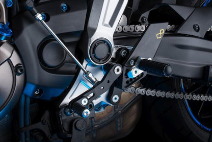 Enlace de freno ajustable Conjunto con reposes fijos Yamaha Tracer 7 GT 2020-2023