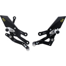 Verstelbare remschakelset met opklapbare voetsteunen Yamaha R7 2025+