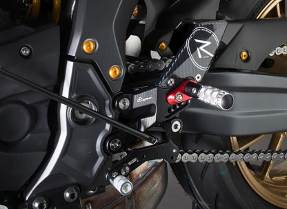 Budget paddockstand met vaste haken en twee wielen - Yamaha YZF-R7 (2026+)