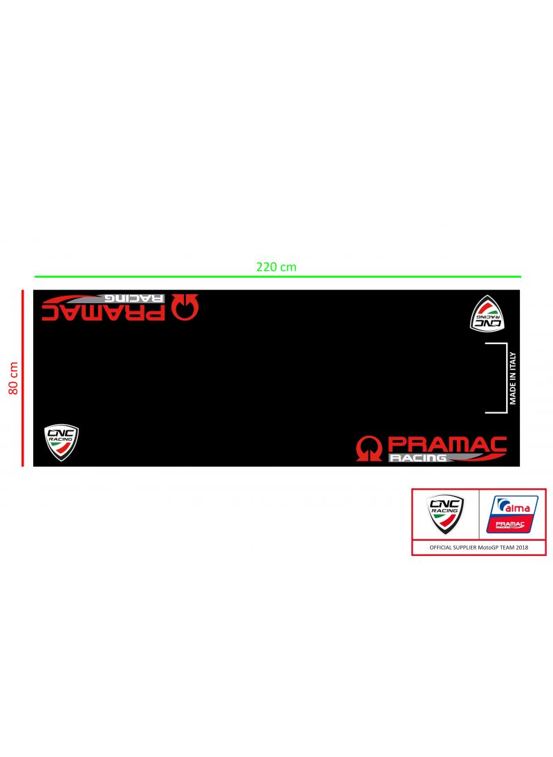 Pit Stop Garage Mat Pramac Limited Edition CNC Racing Aprilia Tuono V4 Factory (2025+)