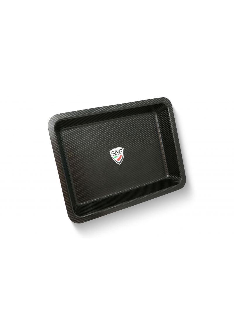 Matt Carbon Tool Tray Ducati Hypermotard 1100S (2007-2009)