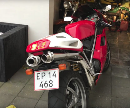 G&G uitlaat demperset Ducati 998S (2002-2003)