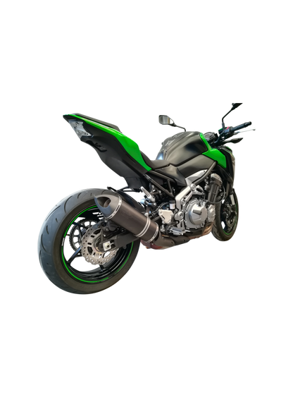 G&G Big Oval Slip-On Exhaust Kawasaki Z900 2017-2019