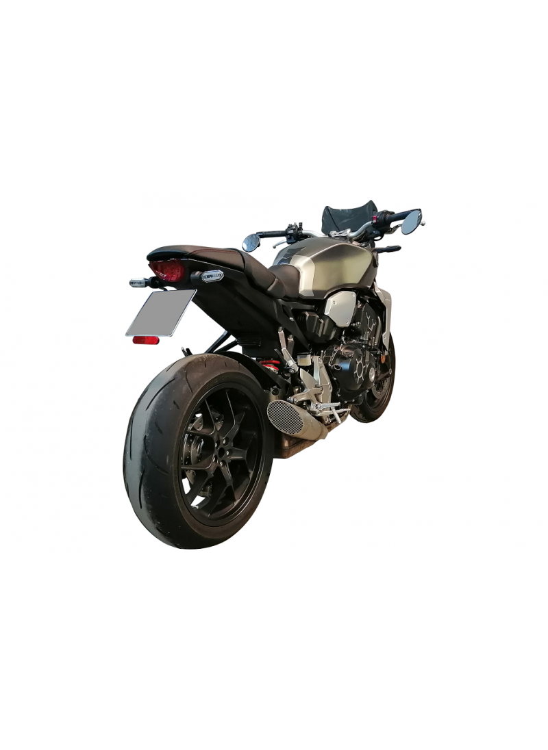 G&G GP slip-on exhaust Shotblasted Honda CB1000R Neo Sports 2018+