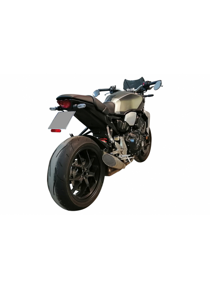 G&G GP slip-on exhaust Shotblasted Honda CB1000R Neo Sports 2018+