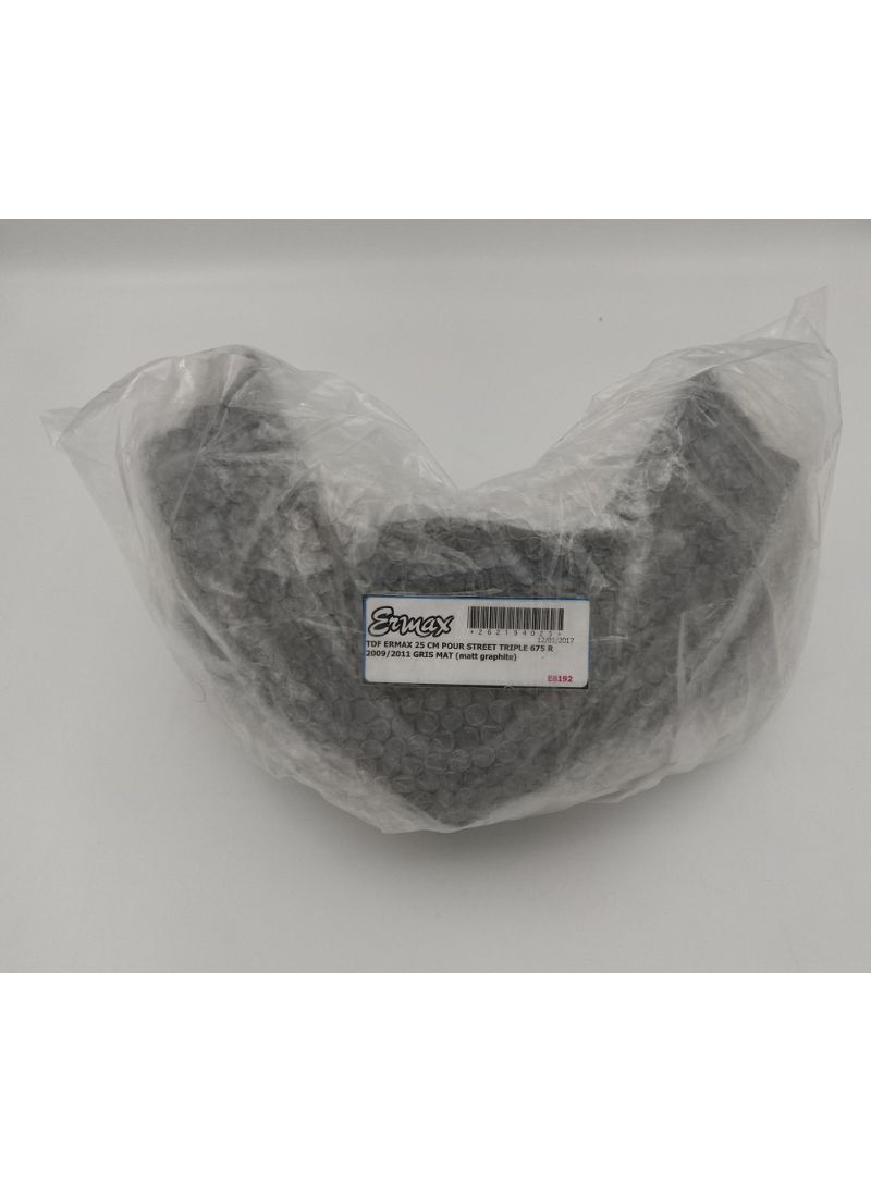 Ermax Nose Fairing Matt Graphite without windscreen for Triumph Street Triple 675R 2009-2010