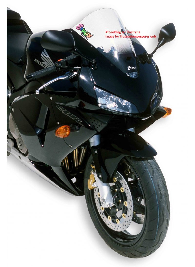 Universal Fairing Windshield Black Ermax - CBR600RR 2003-2004