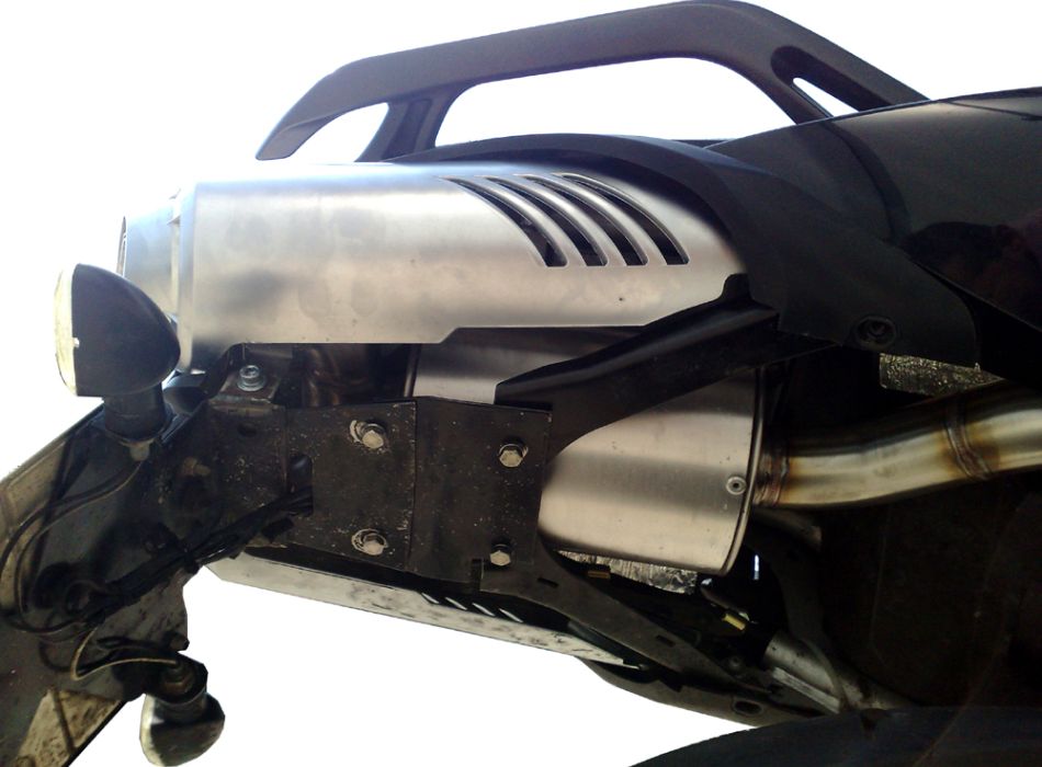 GPR Ghost slip-on uitlaat - Yamaha FZ6 (2004-2016)