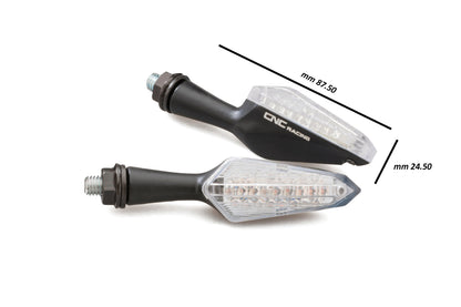 Knipperlichtset 'Jet' (2 st.) Kawasaki Z250 SL (2015-2019) afmetingen