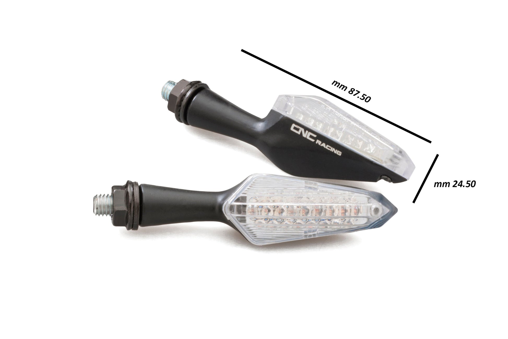 Knipperlichtset 'Jet' (2 st.) BMW R 1250 GS (2019-2023) afmetingen