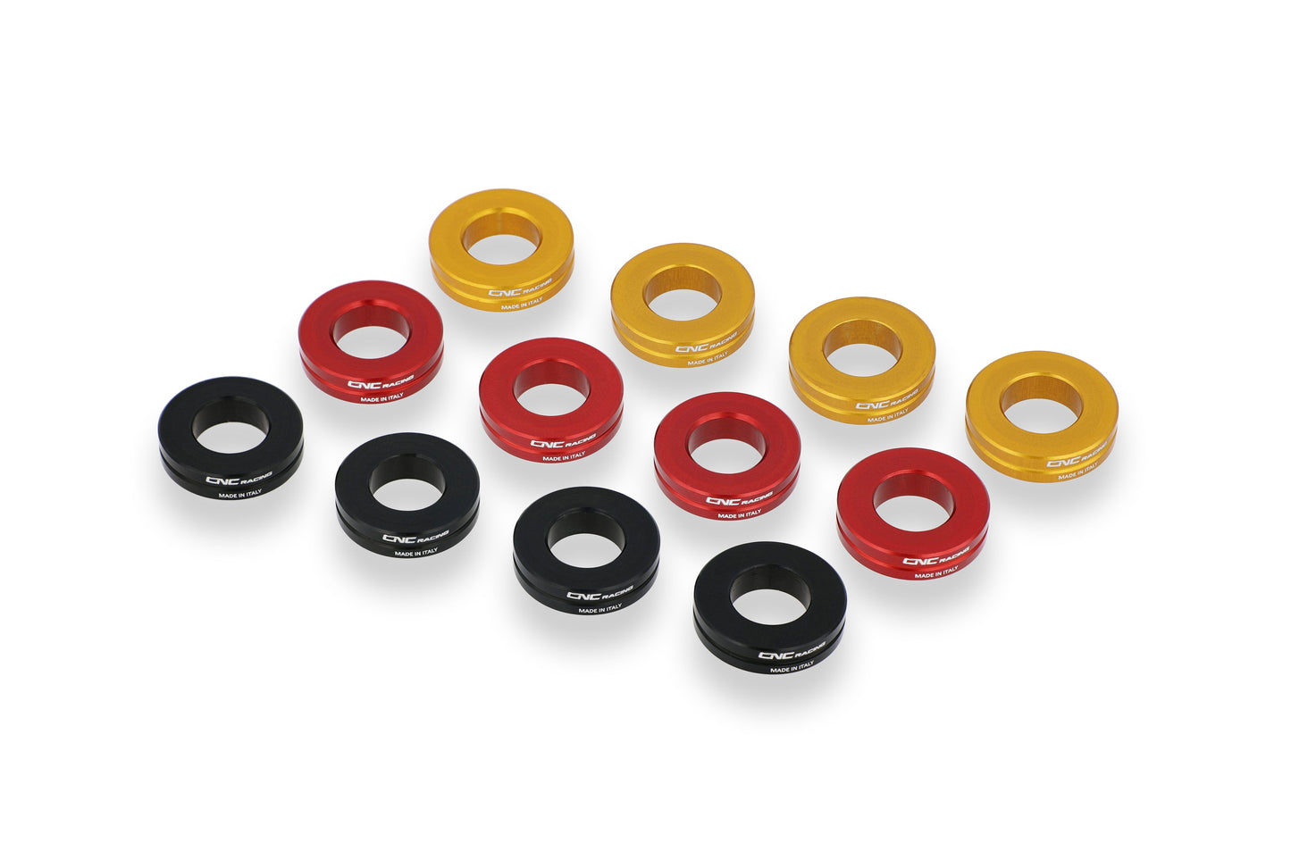 Remklauw Spacer Kit (4 st.) Ducati Streetfighter V4 SP (2022+) beschikbare kleuren zwart rood en goud