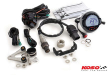 Outletdeal: KOSO Air/Fuel Ratio Meter & RPM Data Logger met BOSCH® LSU 4.9 sensor