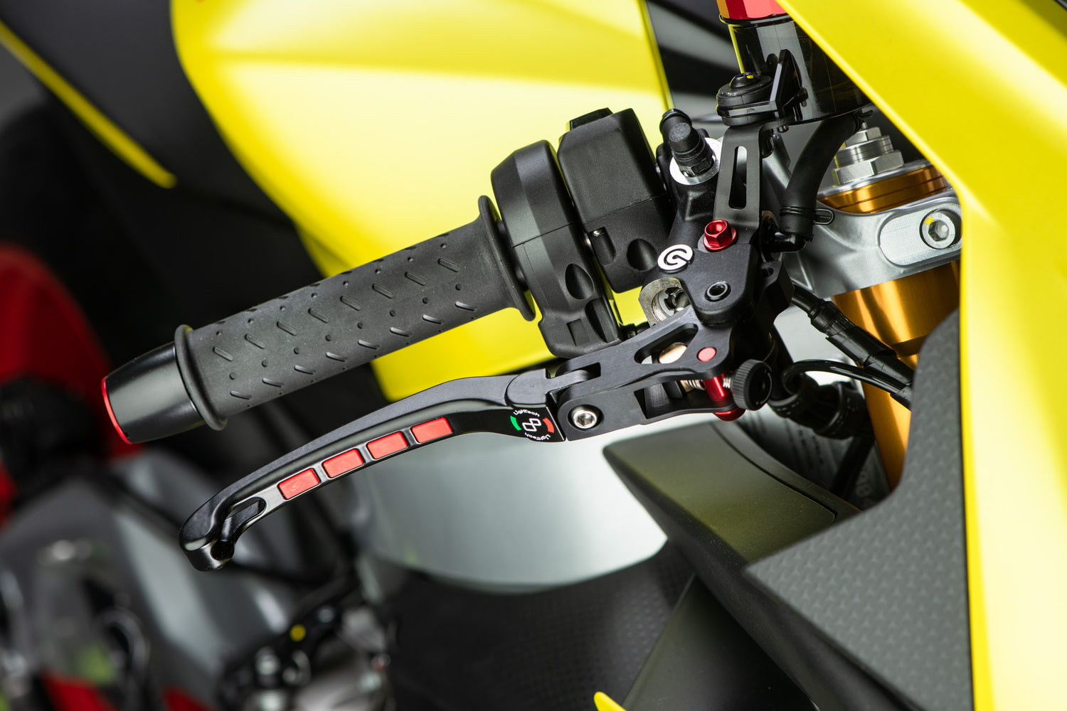 Lightech Alien magnesium opklapbare rem- en koppelingshendel set - Aprilia RSV4 Factory (2021-2024)