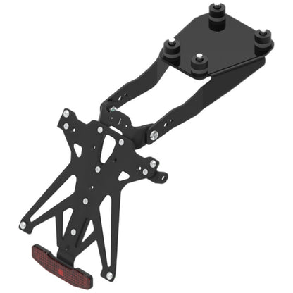 Homologated Lightech registreringsskylthållare - Innovation möter Elegance - Ducati Monster 1200 2017-2021