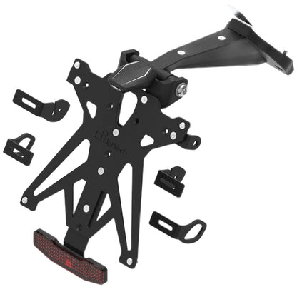 Homologated Lightech registreringsskylthållare - Innovation möter Elegance - Ducati Streetfighter V2 2021-2024