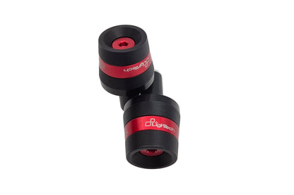 Lightech stuurgewichset KTM301 zwart-rood voor sturen met 12mm binnendiameter - overzicht