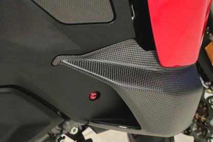 Aluminium boutenset (2 st.) voor zijpanelen Ducati Multistrada V2 (2025+)