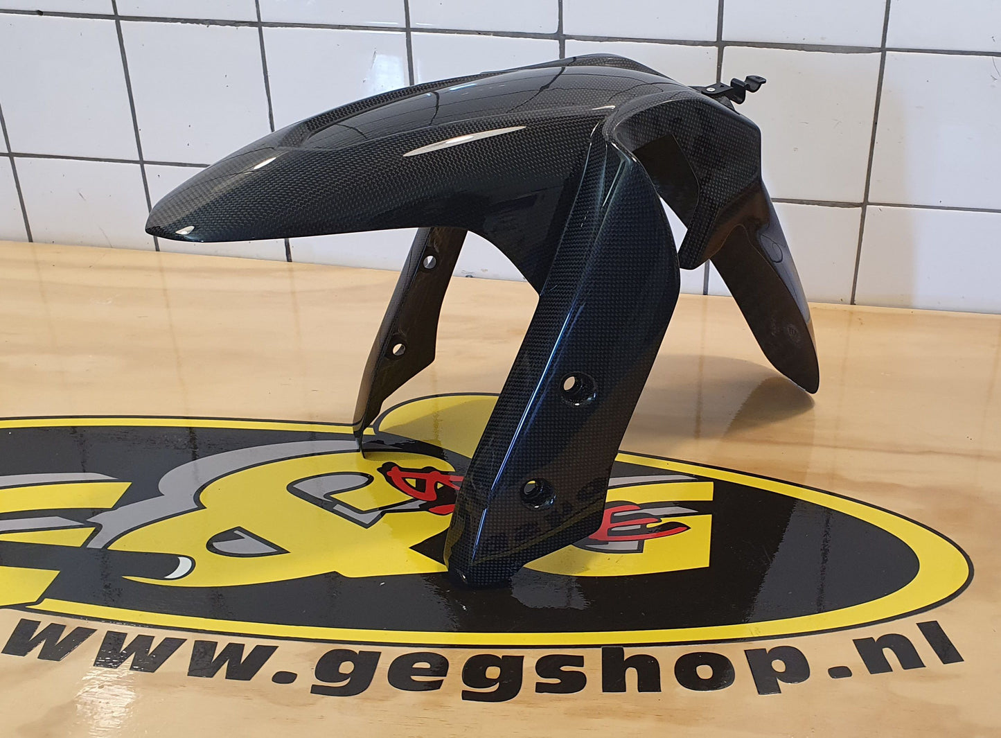 Ex-demo Voorspatbord glanzend carbon Ducati Multistrada Enduro 1200 (2016-2018)