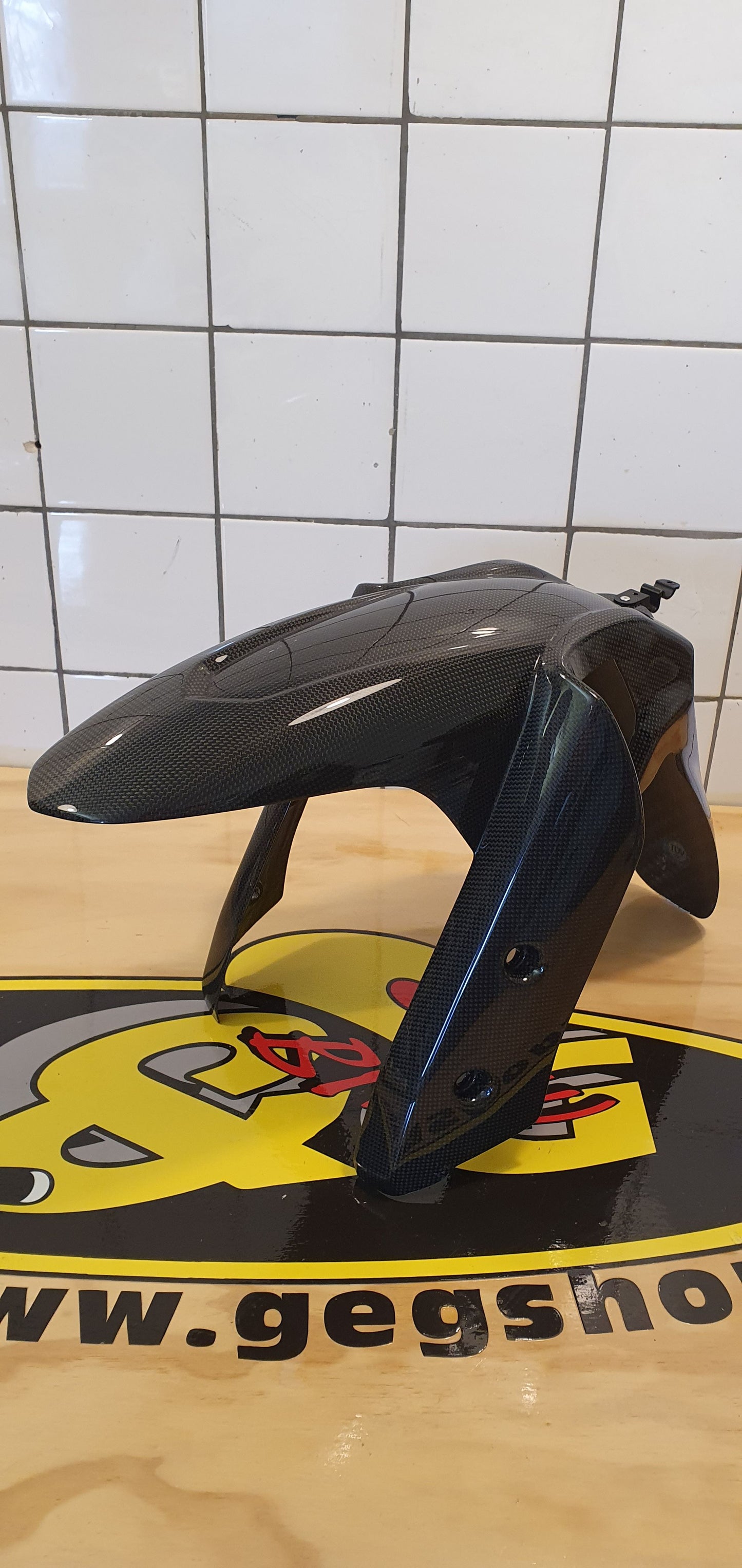 Ex-demo Voorspatbord glanzend carbon Ducati Multistrada Enduro 1200 (2016-2018)