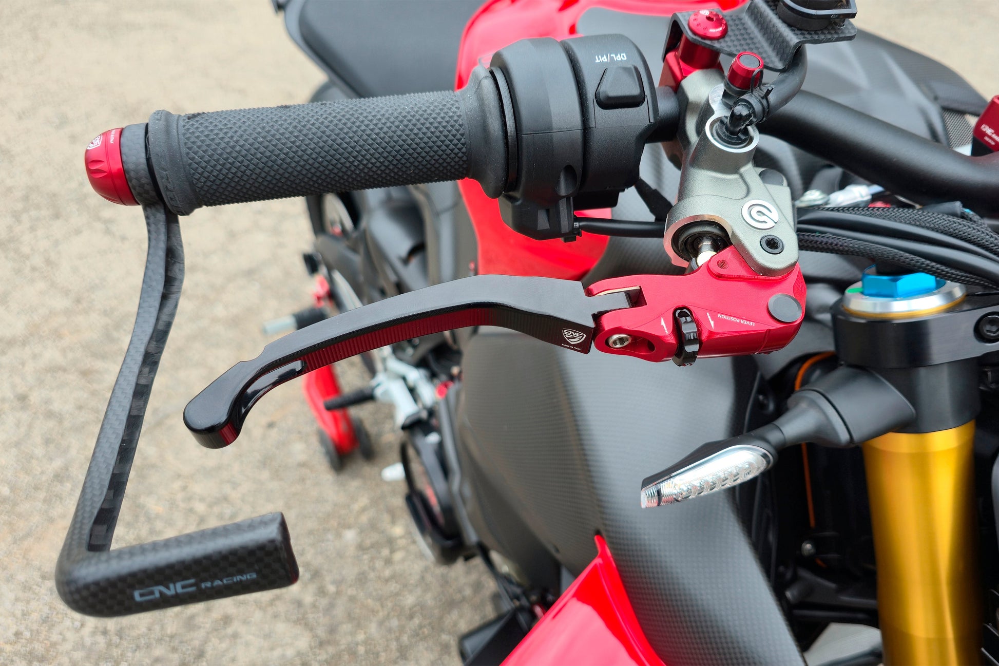 Opklapbare remhendel - met horizontale verstelknop Aprilia RS 660 (2020-2024)