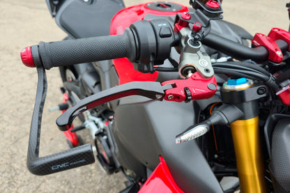Opklapbare remhendel - met horizontale verstelknop Aprilia Tuono V4 1100 Factory (2017-2020)